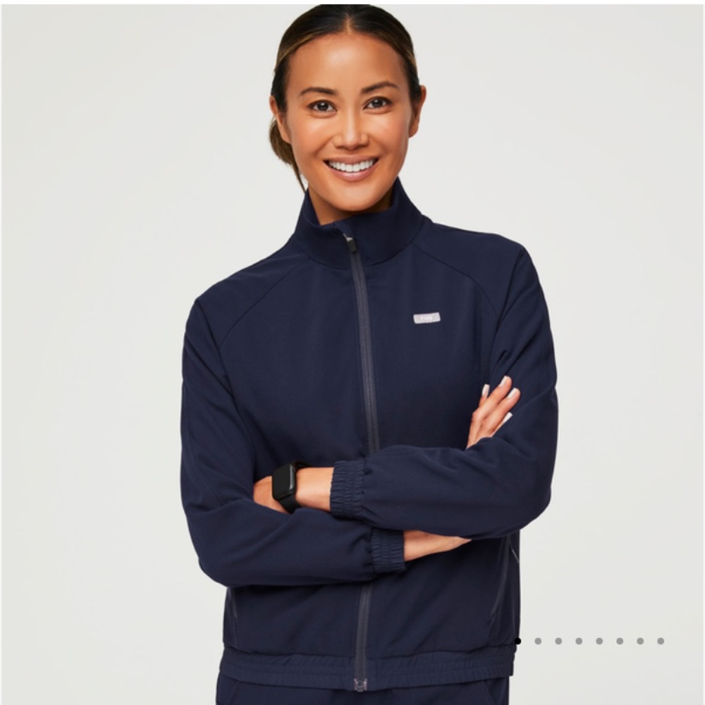 Figs Sydney Scrub Jacket